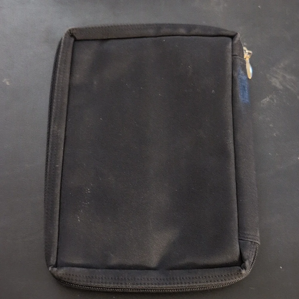 Black Cloth Bible Cover